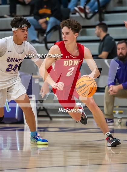 Thumbnail 2 in Cathedral Catholic vs. Notre Dame Prep (Torrey Pines Holiday Classic) photogallery.