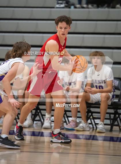 Thumbnail 1 in Cathedral Catholic vs. Notre Dame Prep (Torrey Pines Holiday Classic) photogallery.