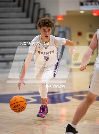 Thumbnail 3 in Cathedral Catholic vs. Notre Dame Prep (Torrey Pines Holiday Classic) photogallery.