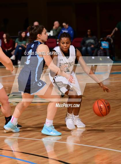 Thumbnail 3 in Ursuline vs. Hastings (Slam Dunk Tournament) photogallery.