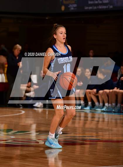 Thumbnail 2 in Ursuline vs. Hastings (Slam Dunk Tournament) photogallery.