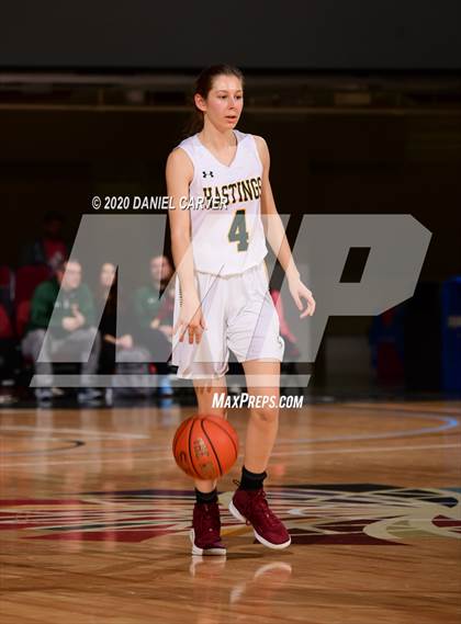 Thumbnail 1 in Ursuline vs. Hastings (Slam Dunk Tournament) photogallery.