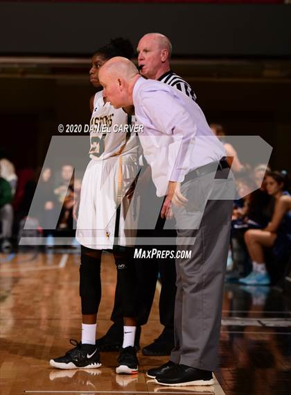 Thumbnail 2 in Ursuline vs. Hastings (Slam Dunk Tournament) photogallery.