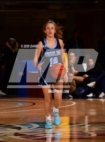 Thumbnail 1 in Ursuline vs. Hastings (Slam Dunk Tournament) photogallery.