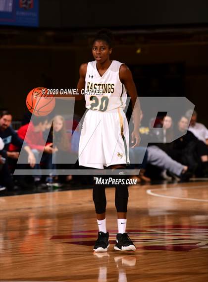 Thumbnail 2 in Ursuline vs. Hastings (Slam Dunk Tournament) photogallery.