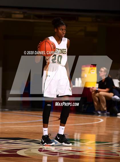 Thumbnail 2 in Ursuline vs. Hastings (Slam Dunk Tournament) photogallery.