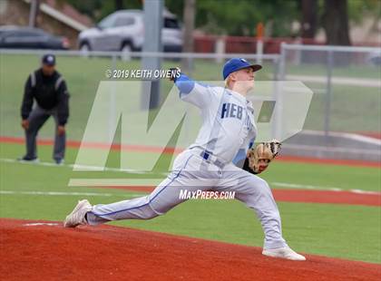 Thumbnail 1 in Mansfield vs. Hebron Game 2 (UIL 6A Area Playoff) photogallery.