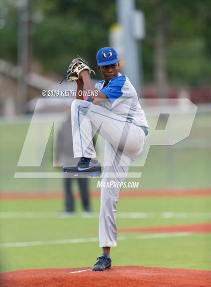 Thumbnail 3 in Mansfield vs. Hebron Game 2 (UIL 6A Area Playoff) photogallery.