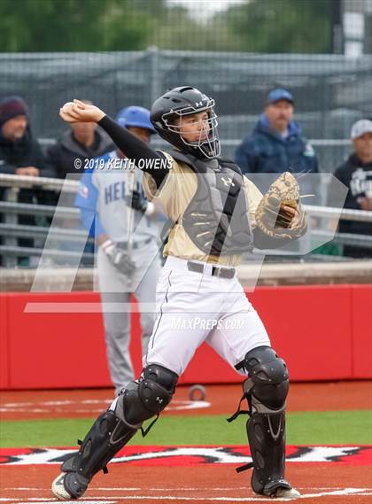 Thumbnail 3 in Mansfield vs. Hebron Game 2 (UIL 6A Area Playoff) photogallery.