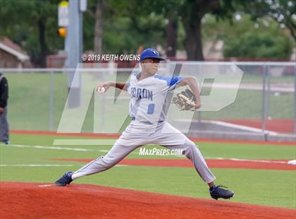 Thumbnail 1 in Mansfield vs. Hebron Game 2 (UIL 6A Area Playoff) photogallery.