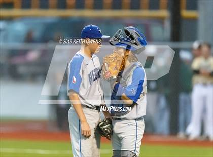 Thumbnail 3 in Mansfield vs. Hebron Game 2 (UIL 6A Area Playoff) photogallery.