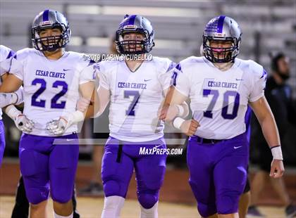 Thumbnail 1 in Cesar Chavez @ Desert Ridge (AIA 6A Round 1 Playoffs) photogallery.
