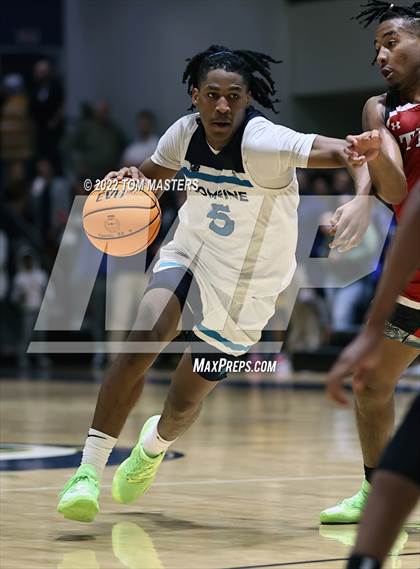 Thumbnail 3 in Combine Academy vs. The Burlington School photogallery.