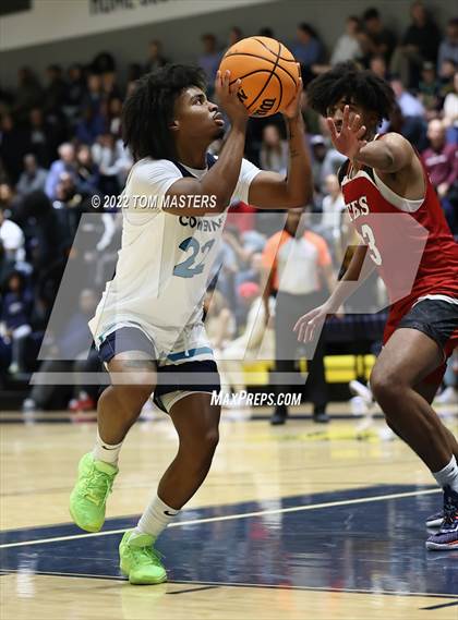 Thumbnail 3 in Combine Academy vs. The Burlington School photogallery.