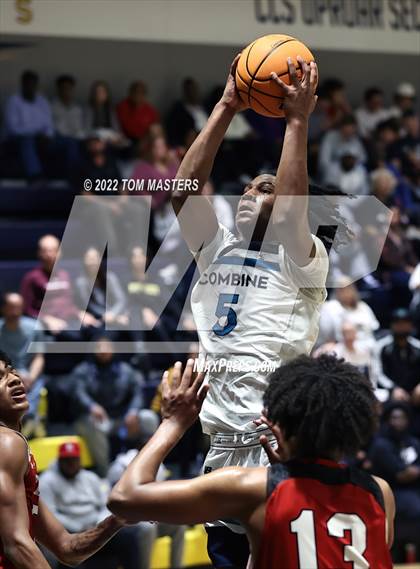 Thumbnail 2 in Combine Academy vs. The Burlington School photogallery.