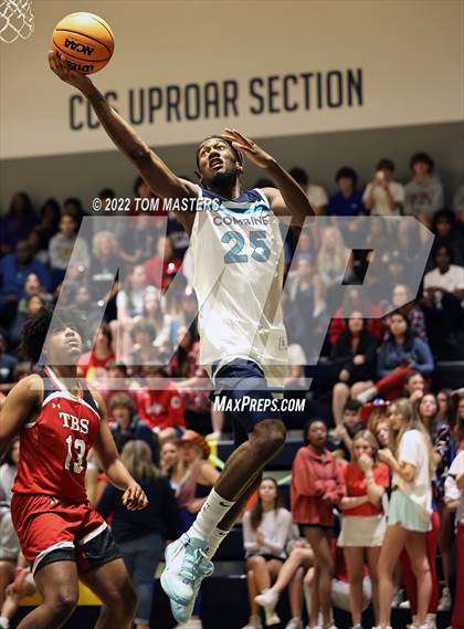 Thumbnail 2 in Combine Academy vs. The Burlington School photogallery.