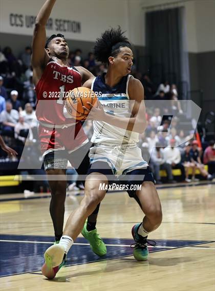 Thumbnail 3 in Combine Academy vs. The Burlington School photogallery.