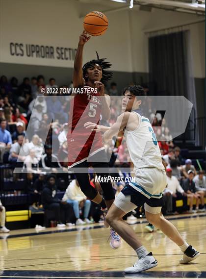 Thumbnail 3 in Combine Academy vs. The Burlington School photogallery.