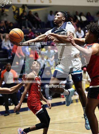 Thumbnail 1 in Combine Academy vs. The Burlington School photogallery.