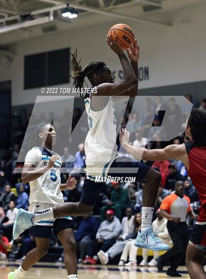 Thumbnail 2 in Combine Academy vs. The Burlington School photogallery.