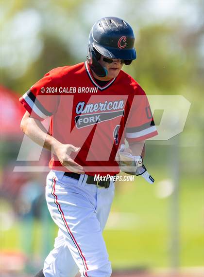 Thumbnail 3 in American Fork vs. Weber (UHSAA 6A Super Regionals) photogallery.