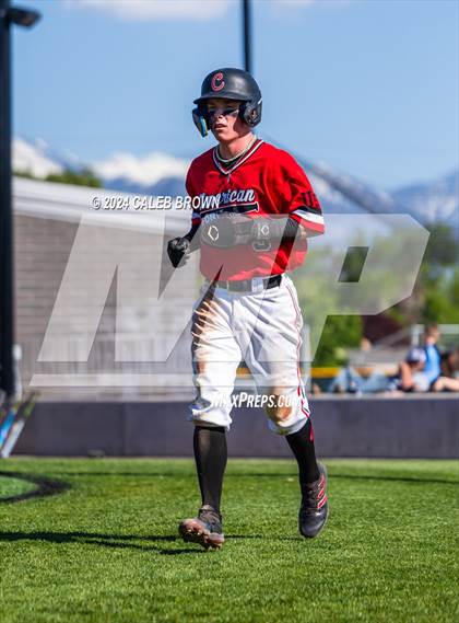 Thumbnail 2 in American Fork vs. Weber (UHSAA 6A Super Regionals) photogallery.