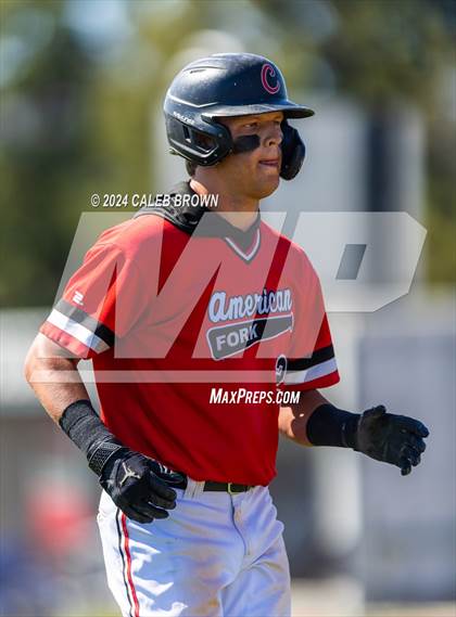 Thumbnail 2 in American Fork vs. Weber (UHSAA 6A Super Regionals) photogallery.