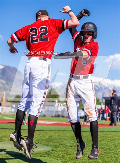 Thumbnail 3 in American Fork vs. Weber (UHSAA 6A Super Regionals) photogallery.