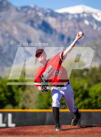 Thumbnail 2 in American Fork vs. Weber (UHSAA 6A Super Regionals) photogallery.