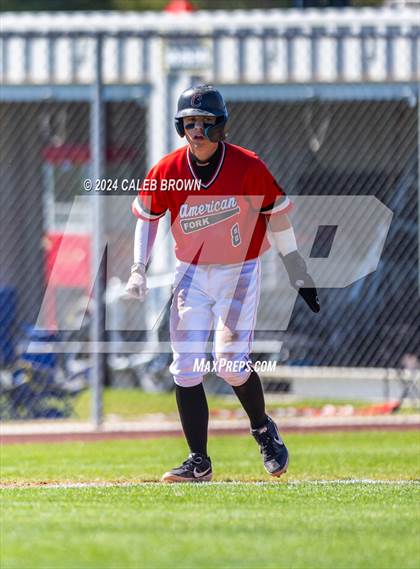 Thumbnail 2 in American Fork vs. Weber (UHSAA 6A Super Regionals) photogallery.