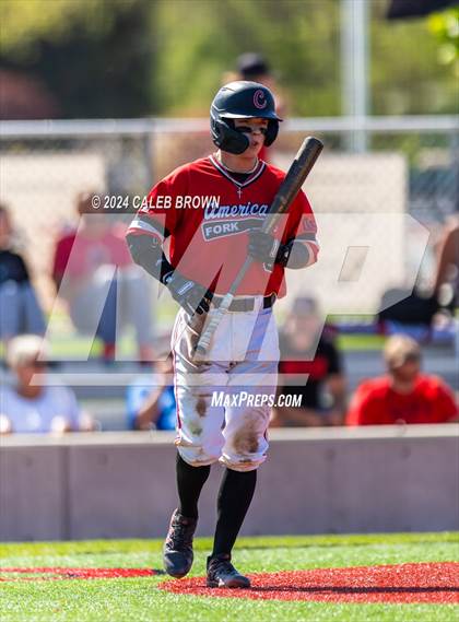 Thumbnail 3 in American Fork vs. Weber (UHSAA 6A Super Regionals) photogallery.