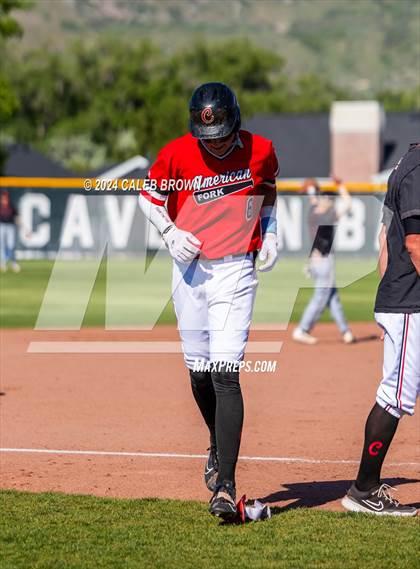 Thumbnail 2 in American Fork vs. Weber (UHSAA 6A Super Regionals) photogallery.