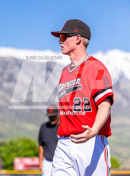 Thumbnail 2 in American Fork vs. Weber (UHSAA 6A Super Regionals) photogallery.