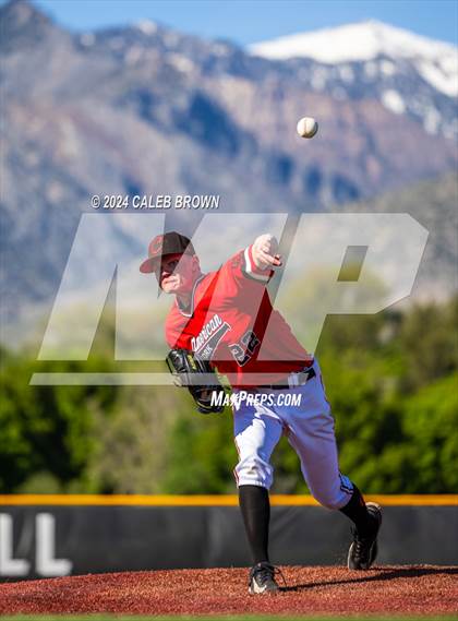 Thumbnail 3 in American Fork vs. Weber (UHSAA 6A Super Regionals) photogallery.