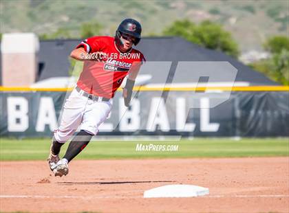 Thumbnail 3 in American Fork vs. Weber (UHSAA 6A Super Regionals) photogallery.