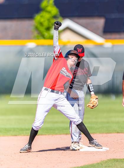 Thumbnail 2 in American Fork vs. Weber (UHSAA 6A Super Regionals) photogallery.