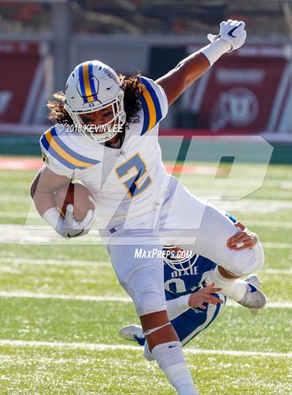 Thumbnail 2 in Dixie vs. Orem (UHSAA 4A Final) photogallery.