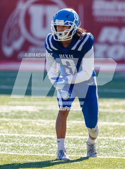 Thumbnail 1 in Dixie vs. Orem (UHSAA 4A Final) photogallery.