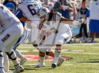 Thumbnail 1 in Dixie vs. Orem (UHSAA 4A Final) photogallery.