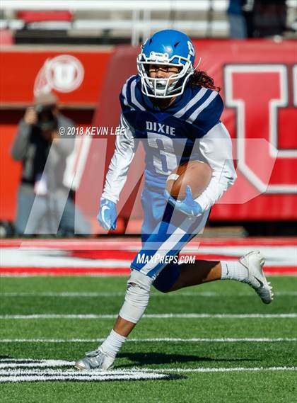 Thumbnail 1 in Dixie vs. Orem (UHSAA 4A Final) photogallery.