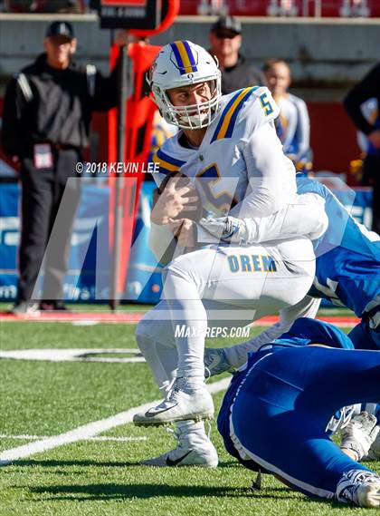 Thumbnail 1 in Dixie vs. Orem (UHSAA 4A Final) photogallery.