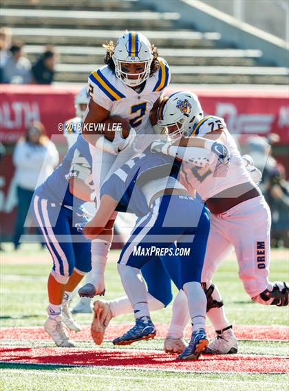 Thumbnail 1 in Dixie vs. Orem (UHSAA 4A Final) photogallery.