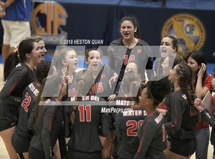 Thumbnail 2 in Central vs Mater Dei (CIF State Open Division Final) photogallery.