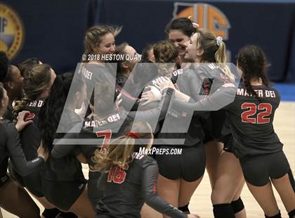 Thumbnail 3 in Central vs Mater Dei (CIF State Open Division Final) photogallery.
