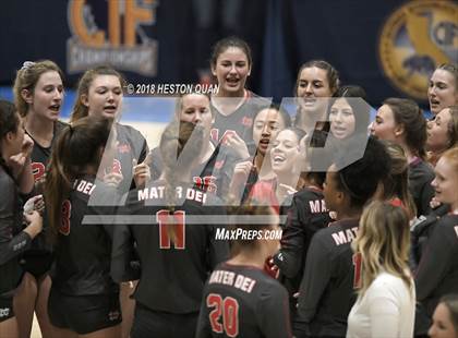 Thumbnail 2 in Central vs Mater Dei (CIF State Open Division Final) photogallery.