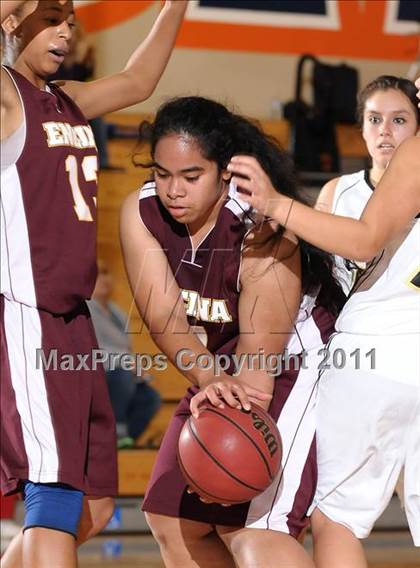 Thumbnail 3 in Encina Prep vs. Lathrop (Cosumnes Oaks Classic) photogallery.