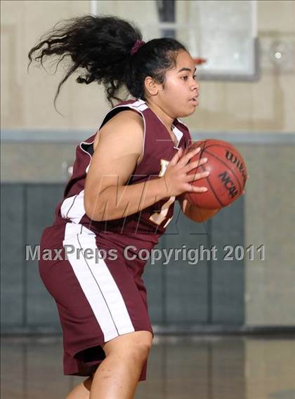Thumbnail 2 in Encina Prep vs. Lathrop (Cosumnes Oaks Classic) photogallery.
