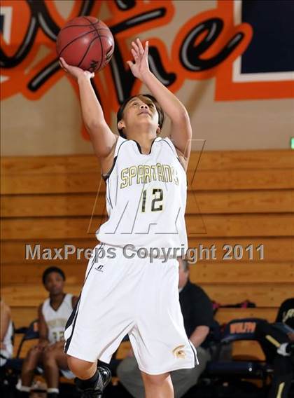 Thumbnail 3 in Encina Prep vs. Lathrop (Cosumnes Oaks Classic) photogallery.