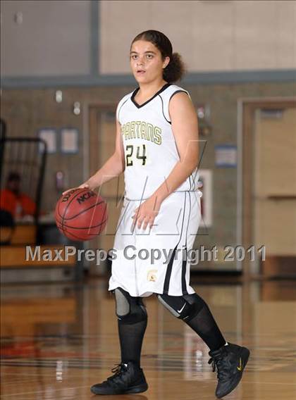 Thumbnail 2 in Encina Prep vs. Lathrop (Cosumnes Oaks Classic) photogallery.
