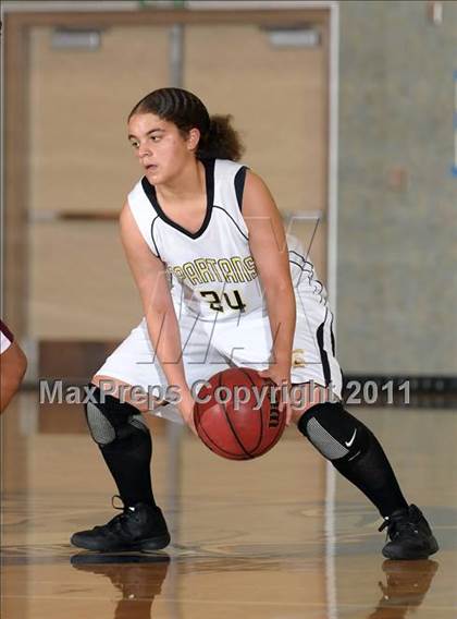 Thumbnail 3 in Encina Prep vs. Lathrop (Cosumnes Oaks Classic) photogallery.